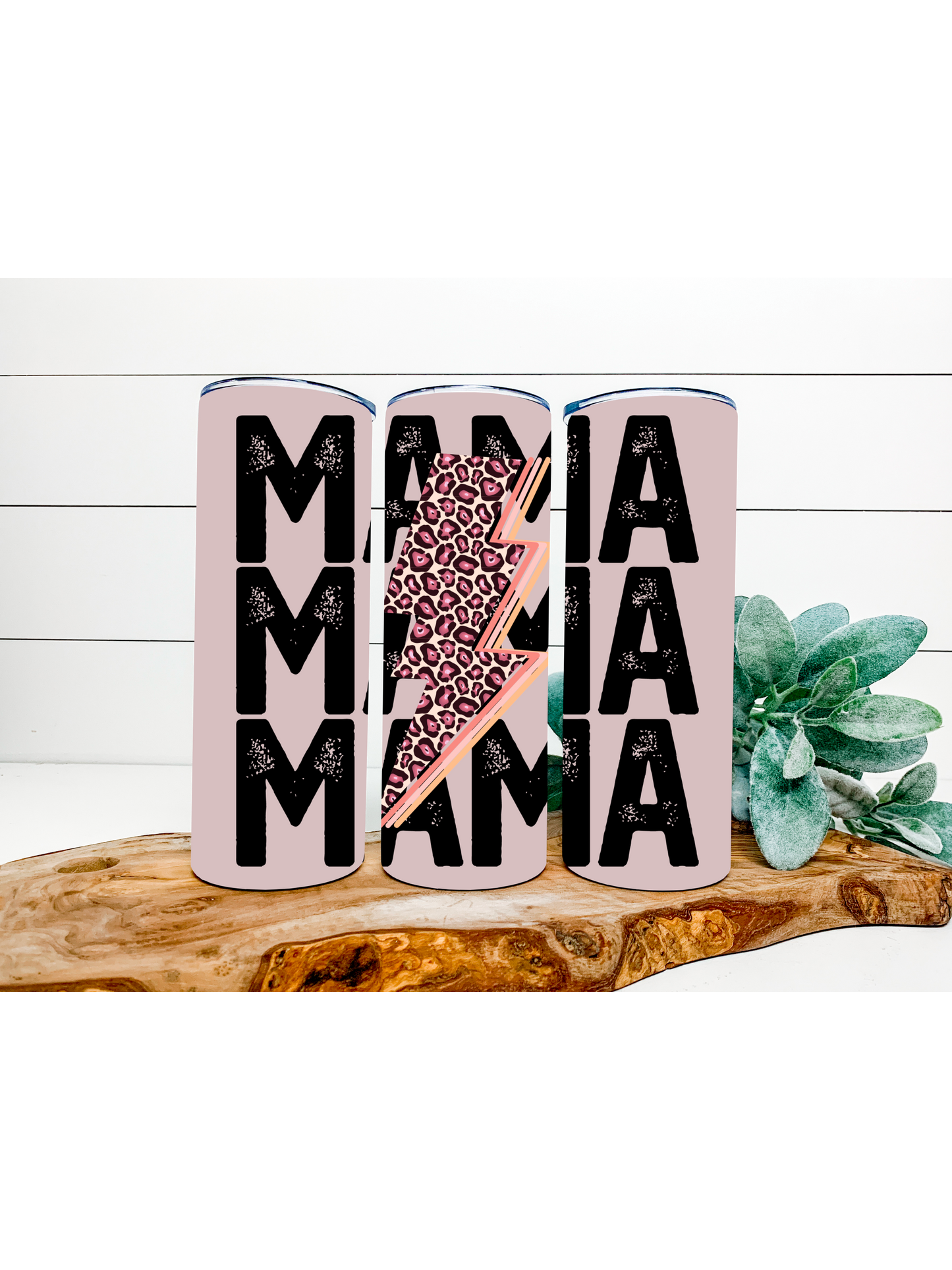 20oz mamas lighting tumbler/handmade/cute/gift
