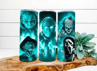 Halloween spooky  20oz tumbler/handmade/cute/gift