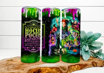 20oz hocus pocus colorful /handmade/cute/gift