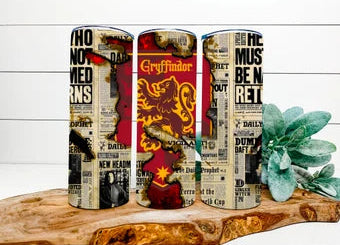 20oz harry p/Gryffindor/handmade/cute/gift