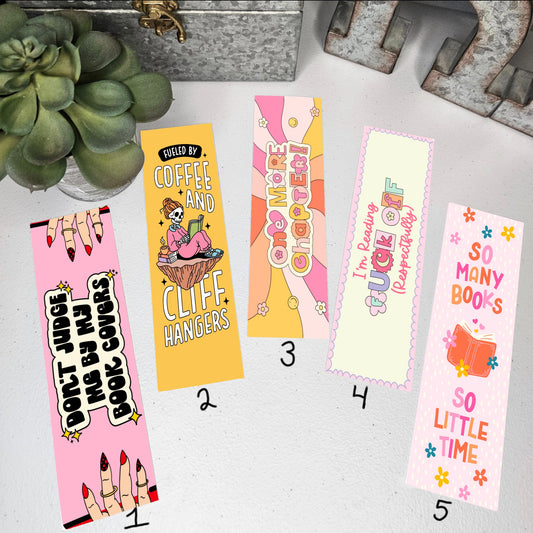 cute bookmarks/funny/cute sayings/handmade