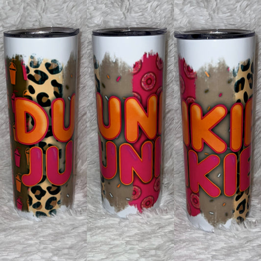 Dunkie junkie 20oz tumbler