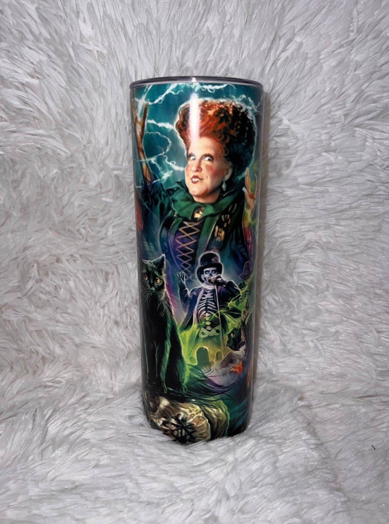 Glow in the dark hocus pocus 20oz tumbler