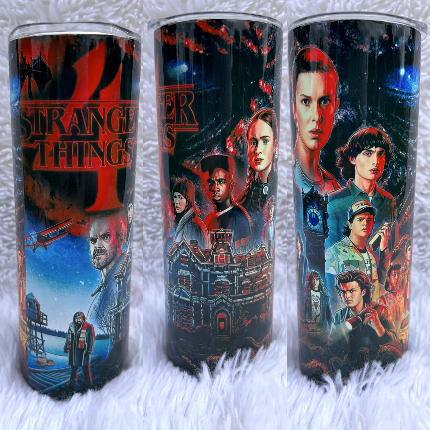 Stranger things 4 20oz tumbler