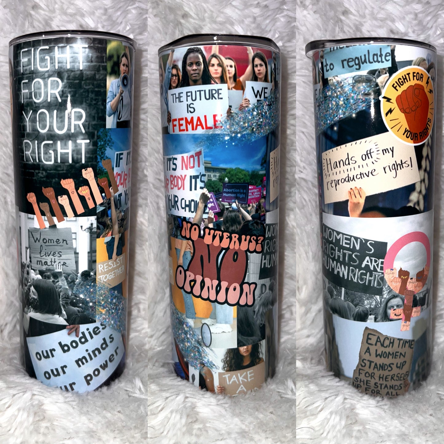My body my choice 20oz tumbler